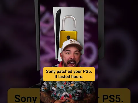 Sony Patched Your PS5. It Lasted Hours.