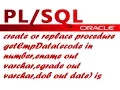 Using Out Parameter in plsql procedure to return multiple values