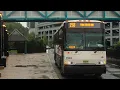 Morning AM Rush Hour Bus action at Port Imperial - 2026