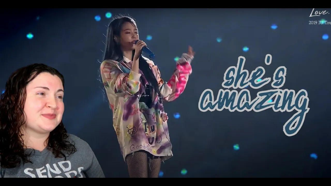 [IU] 'BLUEMING' LIVE CLIP | REACTION