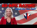 What You Get at 60 -90 VA Disability Rating