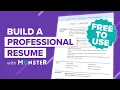 How to Create a Resume with Monster s Resume Builder Step-by-Step Guide
