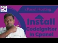 Install Codeigniter in Cpanel configure Codeigniter in Cpanel Setup Codeigniter in Cpanel