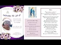 Celebrating The Life Of Nellie Jeanne Anita Laporte Nee Lespoir