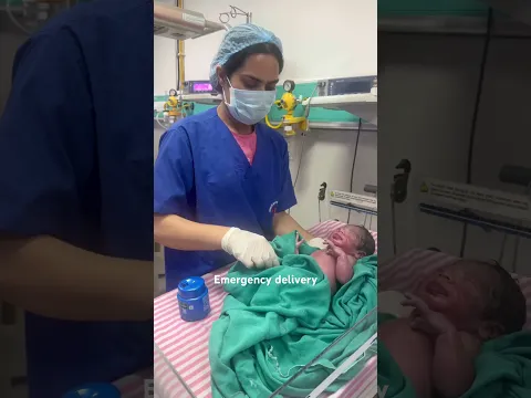 Emergency delivery newborn baby first coconut oil massage @Newborncarejammu