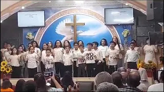ترنيمة  من يوم ما عرفناك يا الهنا  بالحركات مع فريق  اولاد الملك  دندنها