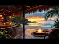 Steel Pan Music & Tropical Rain | Caribbean Beach Ambience | 8 Hours