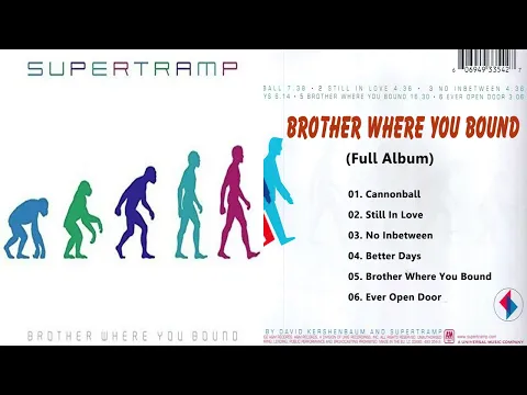 Download MP3 Supertramp -  Brother Where You Bound (Full Album 1985) With Lyrics - Download Links