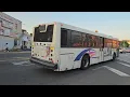 NJT NABI on the 107 Passing by Irvington Terminal
