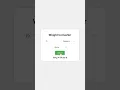 Simple Weight Converter