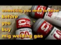 SIP mig welding gas sizes David Brown 990 rims and tyres