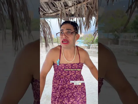 La mamá despistada en la playa 🤭🤣 #humor #comedia