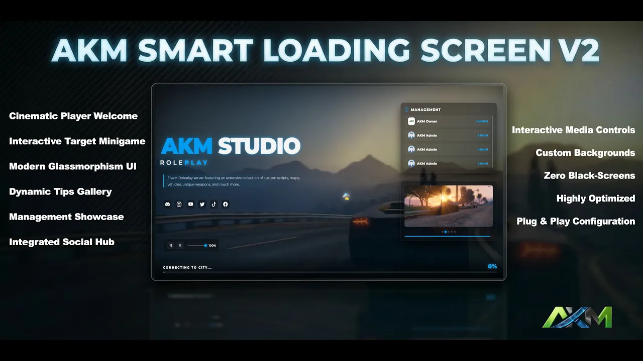 AKM Smart Loading Screen V2 (Standalone )
