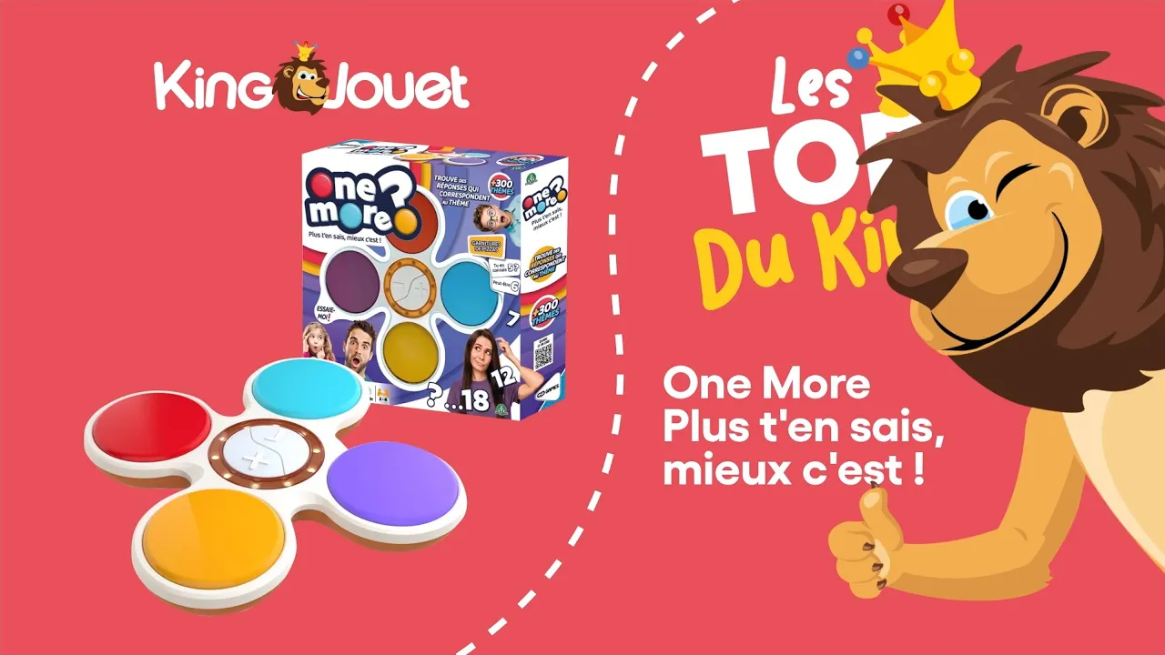 King Jouet — One More - Plus t'en sais, mieux c'est ! (YouTube video ad)