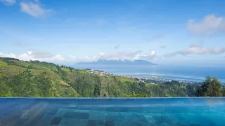 Tahiti - Faaa - Villa contemporaine entre ciel et mer
