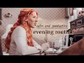 A Cozy Cottage Night Routine Productive Dark Academia Vintage vibes