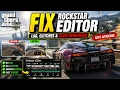 How to Fix Rockstar Editor Not Working in GTA 5 2026 Fix Lag Slow Export