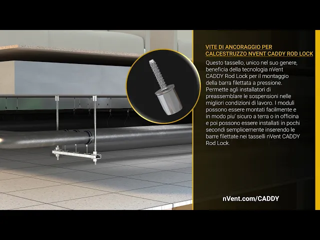 nVent CADDY vite di ancoraggio per calcestruzzo nVent CADDY Rod Lock