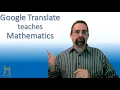 Google Translate Teaches Mathematics - Slope