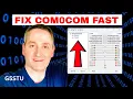 HOW TO FIX COM0COM