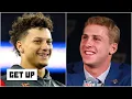 Reacting to Patrick Mahomes Jared Goff speaking out on racial inequality social change Get Up