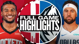 ROCKETS at MAVERICKS FULL GAME HIGHLIGHTS February 8 2025