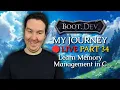 Learn Memory Management in C - My Journey Through Boot dev LIVE PART 34