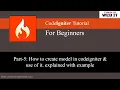 Codeigniter 3 Tutorial Part-5 How to create model in codeigniter use of it explained with example