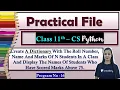 P - Class 11CS