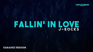 j rock fallin in love karaoke version 