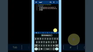 Python Program To Multiply Two Numbers Pydroid Python Code Tocy - codeR