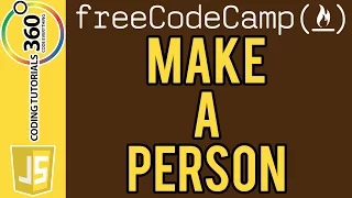Make a Person Advanced Algorithm Scripting Free Code Camp