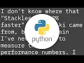 What are the drawbacks of Stackless Python