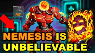 Build Nemesis Now Dark Dimension was Never THIS EASY Deathseed MARVEL Strike Force