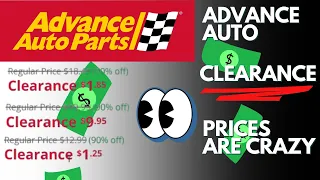ADVANCE AUTO PARTS CLEARANCE ALERT Prices Are Insane - Check Your Store NOW