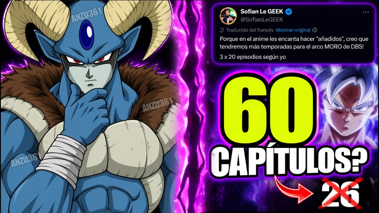 ¿60 EPISODIOS para la SAGA DE MORO? La polémica de Dragon Ball Super (SPOILERS)