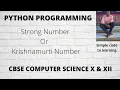 Strong Number Program in Python Check whether a number is strong or not