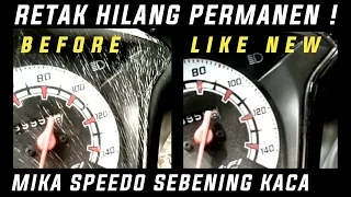 Download CARA MENGHILANGKAN RETAK KACA, GORES, BURAM MIKA SPEEDOMETER JADI BENING PERMANEN TANPA KE BENGKEL MP3