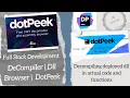 Decompiling dot net dll Decompile Dll Explorer DotPeek Assembly Browser Full Stack Developer