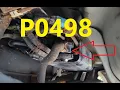 Causes and Fixes P0498 Code Evaporative Emission System Vent Valve Control Circuit Low