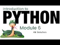 Python - Module 6
