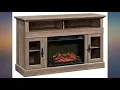 Sauder Barrister Lane Media Fireplace for TVs up to 60 Salt Oak finish review