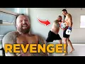 Download Lagu Worlds Strongest Man VS Kickboxing Worldchampion - Iron Gut Challenge with Eddie Hall