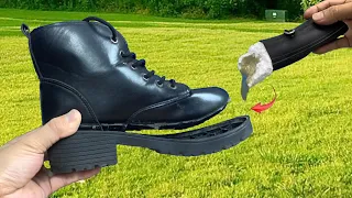 The Veteran Shoemaker Shared This Secret Glue Shoes With Homemade Glue 