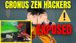 CRONUS HACKERS EXPOSED on Sparking Zero SUPPOSEDLY Comp Players