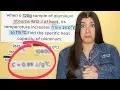 Calorimetry Examples How to Find Heat and Specific Heat Capacity