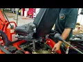 How to Flip Operate and Turn the Seat on Your Kubota BX25DLB