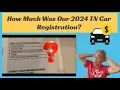 The Cost Of Our Tennessee Car Registration 2024 Compared to California