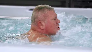 Eros Swim Spa in Action Palm Beach Hot Tubs