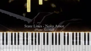 Download State Lines - Novo Amor (Piano Tutorial) MP3